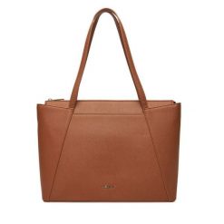 Torebka JENNY. Brązowe torebki klasyczne damskie Jenny, bez wzorów, bez dodatków. Za 149.99 zł.