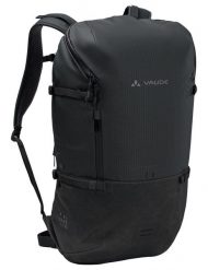 Plecaki 30-39L CityGo 30 II. Czarne plecaki damskie Vaude, bez wzorów, sportowe. Za 599.00 zł.