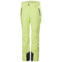 Spodnie narciarskie dla kobiet Helly Hansen Legendary. Zielone spodnie dresowe damskie Helly Hansen, na zimę, bez wzorów. Za 827.65 zł.