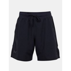 Spodenki do biegania męskie Under Armour Launch Elite 2In1 7''. Czarne szorty męskie Under Armour, bez wzorów, sportowe. W wyprzedaży za 224.00 zł.