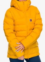 Kurtka ocieplana damska Fjallraven Expedition Mid Winter Jacket. Żółte kurtki damskie Fjällräven, na zimę, m, bez wzorów, z poliamidu, bez kaptura. Za 1,829.00 zł.