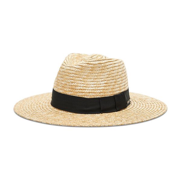 Kapelusz Brixton. Brązowe kapelusze damskie Brixton, bez wzorów. Za 289.99 zł.
