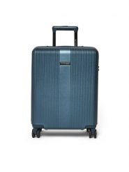 WITTCHEN Walizka kabinowa 56-3P-903-90 Niebieski. Niebieskie walizki Wittchen, bez wzorów, z tworzywa sztucznego. Za 359.99 zł.