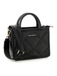 Vince Camuto Torebka "Ravello" w kolorze czarnym - 23 x 17 x 11 cm rozmiar: onesize. Czarne torebki klasyczne damskie Vince Camuto, bez wzorów, z materiału, pikowane, bez dodatków. Za 140.86 zł.