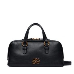 Torebka KARL LAGERFELD. Czarne torebki klasyczne damskie Karl Lagerfeld, bez wzorów, bez dodatków. Za 1,299.00 zł.