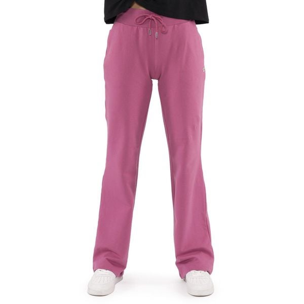 Bluza z bawełna z kieszenie na co dzień na siłownię. Fioletowe bluzy bez kaptura damskie LEONE 1947 APPAREL, z bawełny. W wyprzedaży za 101.80 zł.