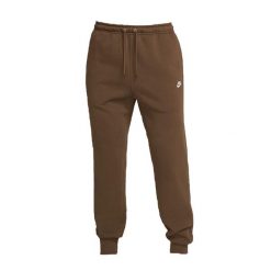 Spodnie sportowe męskie Nike Club. Brązowe spodnie sportowe męskie Nike, z bawełny. Za 389.99 zł.