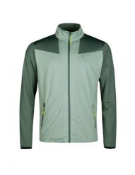 Bluza trekkingowa męska Halti Crosser. Zielone bluzy bez kaptura męskie Halti, m, z elastanu. Za 499.99 zł.