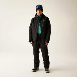 Spodnie narciarskie Dare 2B Achieve II. Czarne spodnie materiałowe męskie Dare 2b, bez wzorów, sportowe. Za 199.99 zł.