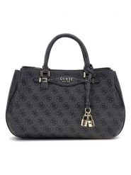 Guess Torebka w kolorze antracytowym - 29 x 20 x 10 cm rozmiar: onesize. Czarne torebki klasyczne damskie Guess, z aplikacjami, z materiału, bez dodatków. Za 465.55 zł.