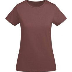 Damska Koszulka Z Krótkim Rękawem Breda. Czerwone bluzki damskie ROLY, xl, bez wzorów, sportowe, bez kołnierzyka, bez ramiączek. Za 42.99 zł.