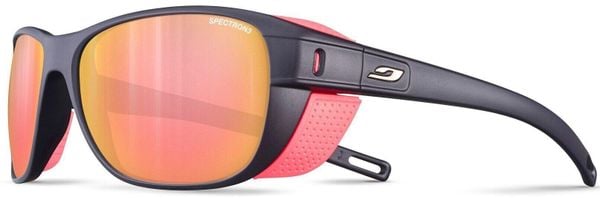 Okulary górskie JULBO CAMINO - fioletowy Spectron kat.3. Czerwone okulary przeciwsłoneczne męskie JULBO. Za 319.00 zł.