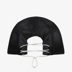 Czapka Buff 5 Panels Air Cap. Czarne czapki męskie Buff, bez wzorów, z materiału. Za 153.99 zł.