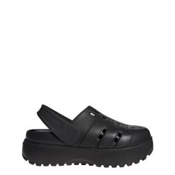 Klapki Adilette Platform. Czarne klapki damskie Adidas, bez wzorów, bez obcasa. Za 199.00 zł.