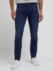 Lee Dżinsy - Slim fit - w kolorze granatowym rozmiar: W30/L34. Niebieskie jeansy męskie Lee. Za 213.45 zł.