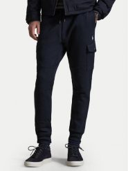 Polo Ralph Lauren Spodnie dresowe 710980340500 Granatowy Regular Fit. Niebieskie spodnie dresowe męskie Polo Ralph Lauren, bez wzorów, z dresówki. Za 769.99 zł.
