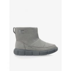 Buty zimowe damskie Sorel Explorer III Slip-On WP. Szare obuwie trekkingowe damskie Sorel, na zimę. Za 391.99 zł.