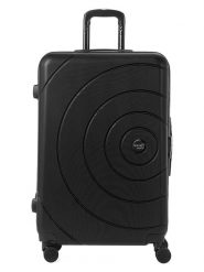 Travel World Walizka w kolorze czarnym - 51 x 80 x 26 cm rozmiar: onesize. Czarne walizki Travel World, bez wzorów, z materiału. Za 382.13 zł.