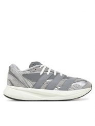 Adidas Sneakersy Lightblaze JQ4759 Szary. Szare buty sportowe dziewczęce Adidas, bez wzorów, z materiału, bez zapięcia. Za 199.99 zł.