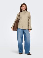 ONLY Kurtka przejściowa w kolorze beżowym rozmiar: XS. Brązowe kurtki damskie Only, xs, bez wzorów, bez kaptura. Za 123.53 zł.