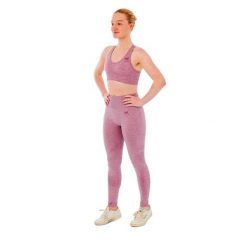 Damski zestaw sportowy Xtreme - legginsy sportowe + top sportowy - Różowy. Czerwone topy sportowe damskie XTREME SOCKSWEAR, l, bez wzorów, z materiału, bez ramiączek. Za 190.74 zł.