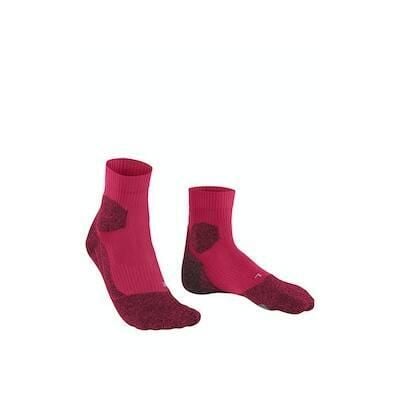 Skarpetki damskie Falke RU Trail Grip. Czerwone skarpetki damskie Falke, bez wzorów, z elastanu. Za 154.50 zł.