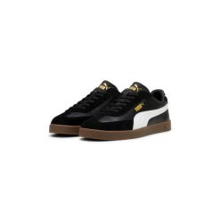 Buty damskie sportowe sneakersy Puma CLUB II ERA. Czarne buty sportowe na co dzień damskie Puma, bez wzorów, z materiału, trekkingowe. Za 216.99 zł.