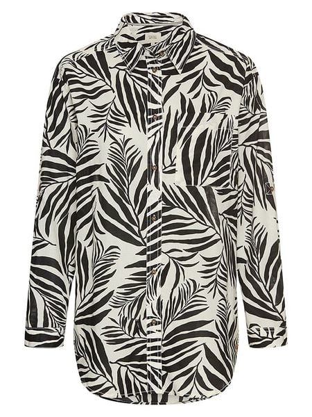 Camel Active Koszula w kolorze kremowym rozmiar: XS. Brązowe koszule damskie Camel Active, xs, bez wzorów, z bawełny, bez kołnierzyka, bez ramiączek. Za 173.99 zł.