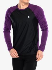 Bluza rowerowa męska Mons Royale Tarn Merino Bike Wind Jersey. Czarne bluzy sportowe męskie Mons Royale, m, z jersey. Za 373.99 zł.