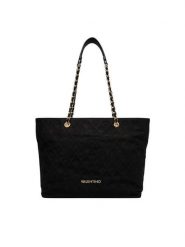 Valentino Torebka Makena VBSA8Y01 Czarny. Czarne torebki klasyczne damskie Valentino, bez wzorów, ze skóry, bez dodatków. Za 749.99 zł.