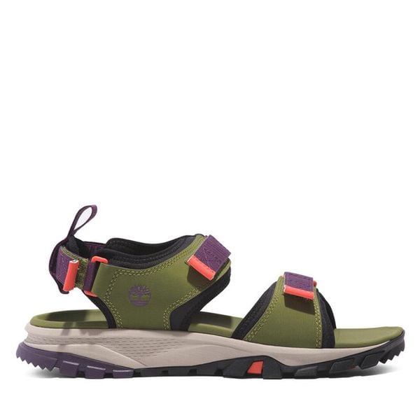 Sandały Timberland. Brązowe sandały damskie Timberland, bez wzorów, bez obcasa, na płaskiej podeszwie. Za 309.99 zł.