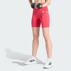 Krótkie legginsy Optimé Essentials Stash Pocket 7-Inch. Zielone legginsy damskie Adidas, xs, bez wzorów, z elastanu. Za 149.00 zł.