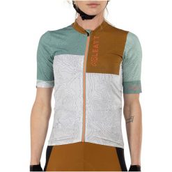 Koszulka rowerowa damska LEATT Jersey MTB Endurance 5.0. Białe topy sportowe damskie LEATT, m, bez wzorów, z jersey, bez ramiączek. Za 381.65 zł.