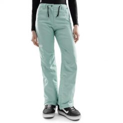 Spodnie snowboardowe hardshell damskie P2-W Auburn. Zielone spodnie dresowe damskie SIROKO, bez wzorów, z hardshellu, sportowe. W wyprzedaży za 441.95 zł.