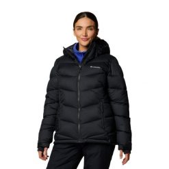 Kurtka narciarska damska Columbia Abbott Peak II Ins. Czarne kurtki narciarskie i snowboardowe damskie Columbia, s, bez wzorów, bez kaptura, narciarskie. Za 749.99 zł.