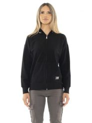 Bluza z kaptur na co dzień na siłownię. Czarne bluzy sportowe damskie LEONE 1947 APPAREL, xs, bez wzorów, bez ramiączek, bez kaptura. Za 383.11 zł.
