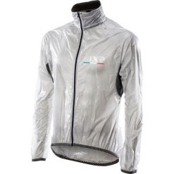 Rowerowa kurtka wiatrówka Ghost Jacket. Czarne kurtki damskie SIXS, s, bez wzorów, rowerowe. Za 420.00 zł.
