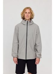 MAZINE Kurtka przeciwdeszczowa w kolorze szarym rozmiar: XL. Szare kurtki outdoor męskie MAZINE, m, bez wzorów, bez kaptura. Za 285.49 zł.