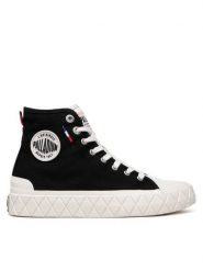 Palladium Trampki Ace Cvs Mid U 77015-030-M Czarny. Czarne trampki i tenisówki męskie Palladium, bez wzorów, z materiału, bez zapięcia. Za 329.99 zł.
