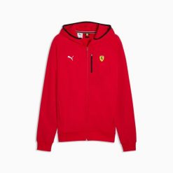 Bluza z kapturem męska Puma FERRARI HDD PM1. Czerwone bluzy sportowe męskie Puma, m. Za 325.96 zł.
