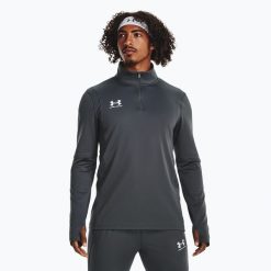 Bluza piłkarska męska Under Armour Challenger Midlayer. Szare bluzy bez kaptura męskie Under Armour, m. Za 149.99 zł.