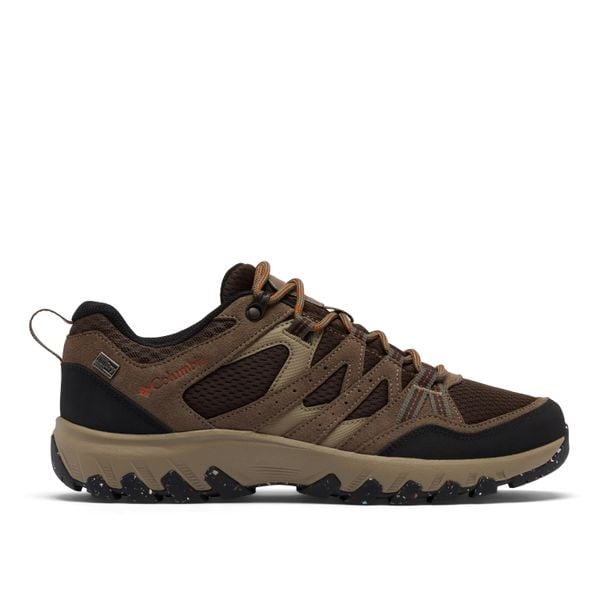 Second Life - Buty turystyczne męskie Columbia Redmond VI wodoodporne. Brązowe buty trekkingowe męskie Columbia, na jesień, z kauczuku, bez zapięcia, trekkingowe. Za 279.00 zł.