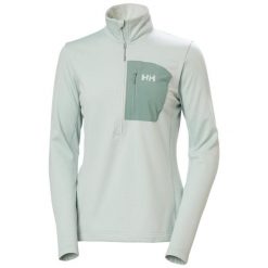 Bluza damska z zamkiem 1/2 Helly Hansen Versalite Fleece. Zielone bluzy bez kaptura damskie Helly Hansen, uniwersalny, z elastanu. Za 254.05 zł.
