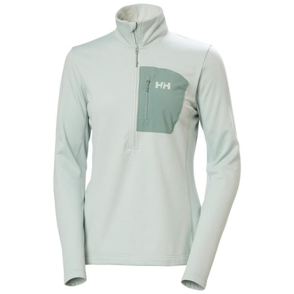 Bluza damska z zamkiem 1/2 Helly Hansen Versalite Fleece. Zielone bluzy bez kaptura damskie Helly Hansen, uniwersalny, z elastanu. Za 254.05 zł.