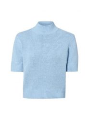 Someday koszula z dzianiny - Tavery Detail Kobiety niebieski, 42. Niebieskie koszule damskie Someday, bez wzorów, z dzianiny, bez kołnierzyka, bez ramiączek. Za 329.95 zł.