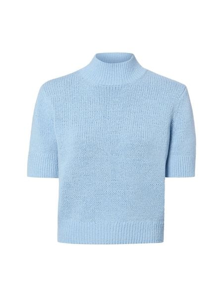 Someday koszula z dzianiny - Tavery Detail Kobiety niebieski, 42. Niebieskie koszule damskie Someday, bez wzorów, z dzianiny, bez kołnierzyka, bez ramiączek. Za 329.95 zł.