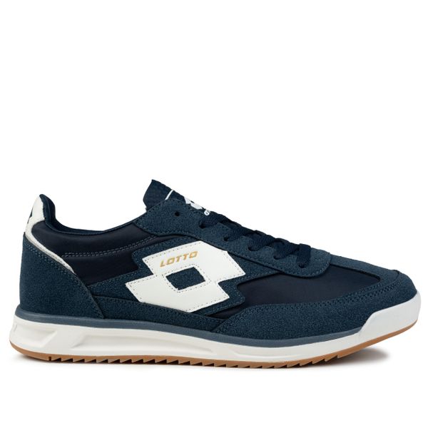 Buty męskie sneakersy sportowe Lotto ATHLEGIC. Białe buty sportowe na co dzień męskie Lotto, z jeansu, bez zapięcia, trekkingowe. Za 139.00 zł.