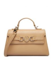 Eva Minge Torebka EO-AMAIA-KY160-3 Beżowy. Brązowe torebki klasyczne damskie Eva Minge, bez wzorów, z materiału, bez dodatków. Za 169.99 zł.