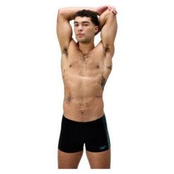 Spodenki kąpielowe męskie Speedo End+ Tech Pnl Asht. Czarne kąpielówki męskie Speedo, m, bez wzorów, do pływania. Za 199.99 zł.