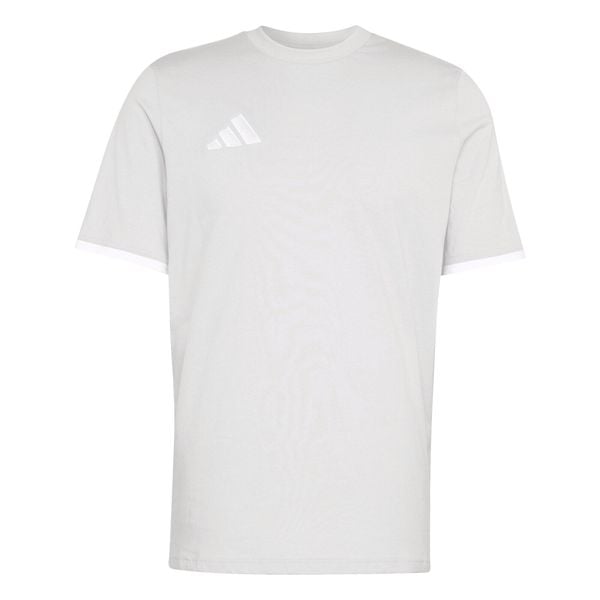 Koszulka męska adidas Entrada Tee. Białe t-shirty sportowe męskie Adidas, m, bez ramiączek, do piłki nożnej. Za 78.99 zł.